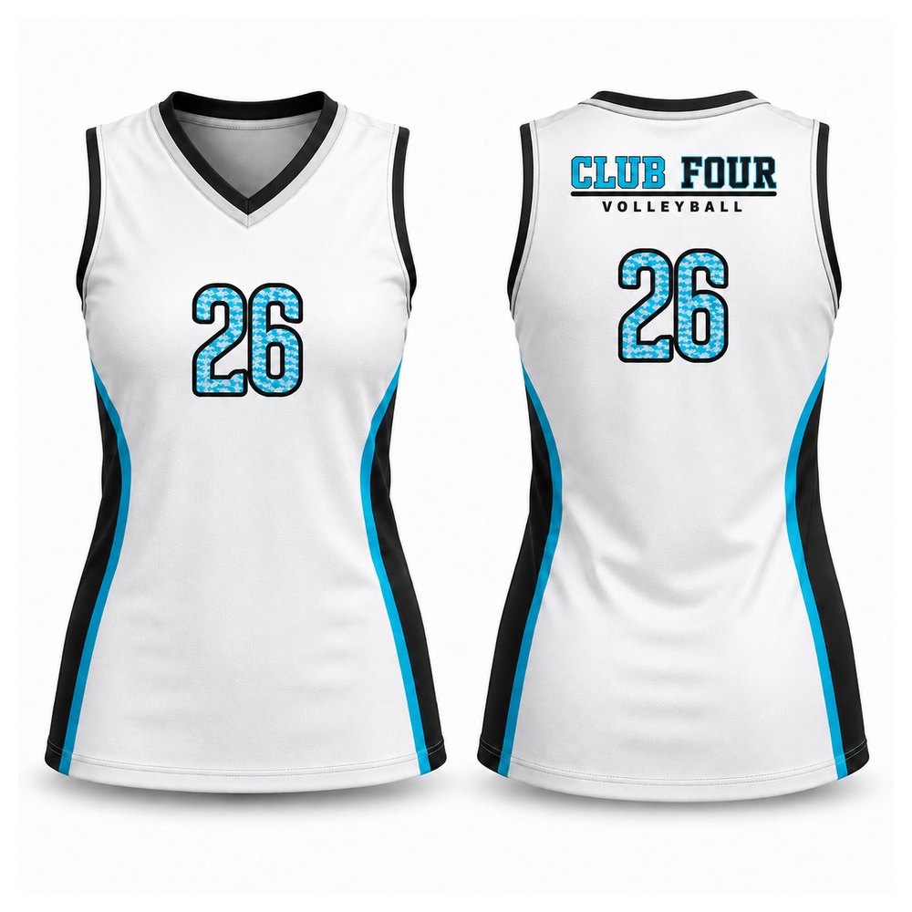 Club Four White Chromagear Jersey