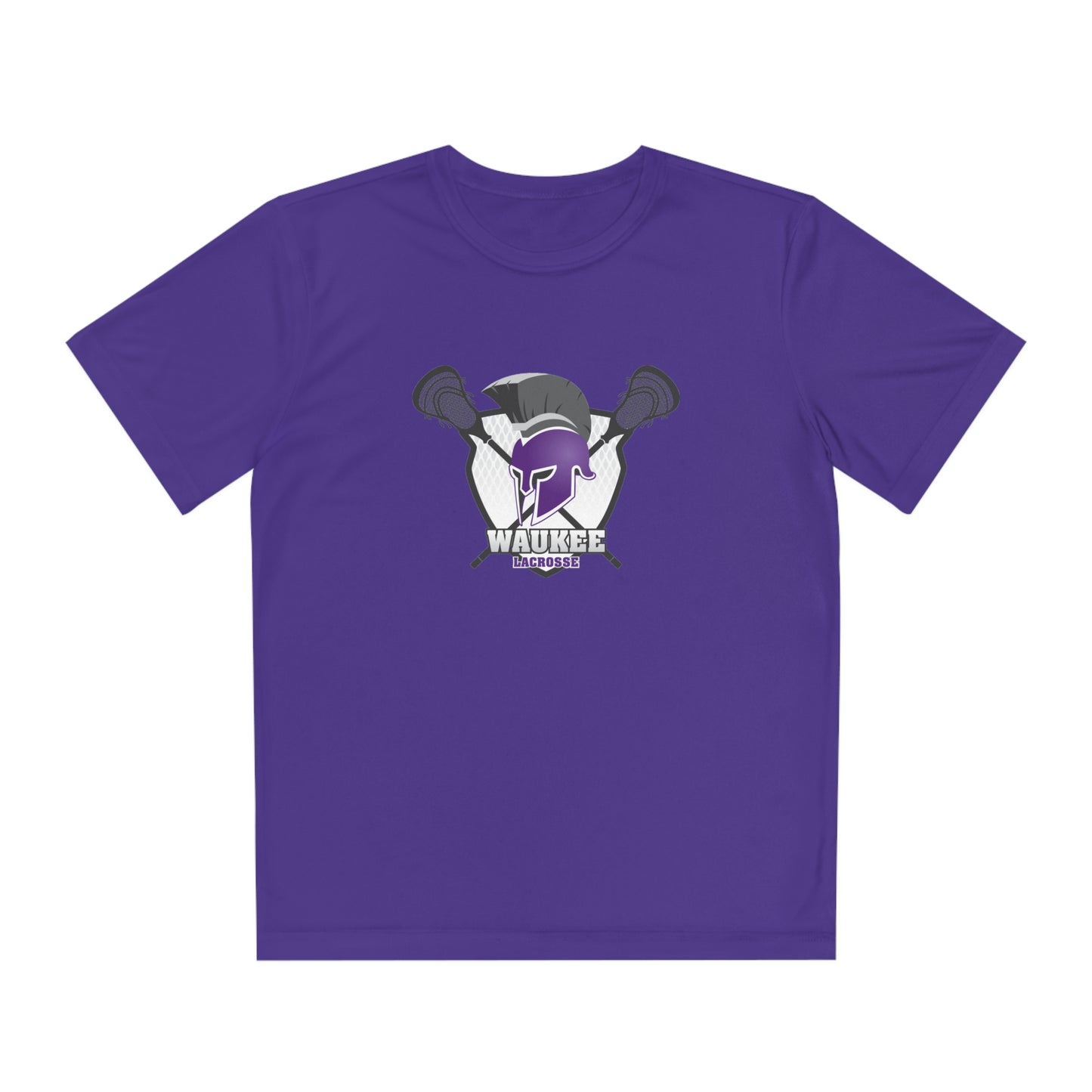 Youth Waukee Lacrosse Sport-Tek Performance Tee