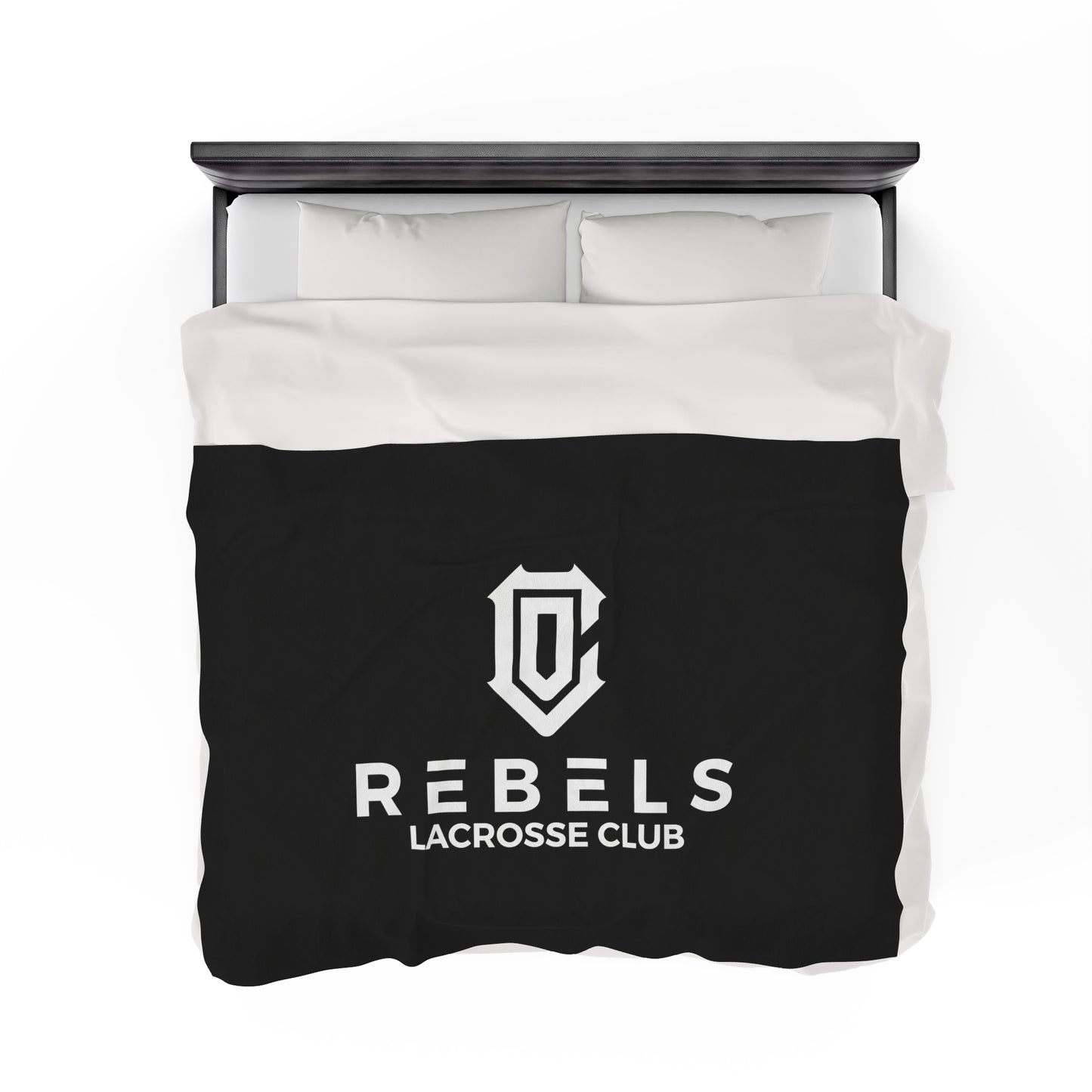 OC Rebels Velveteen Plush Blanket (60" x 80")