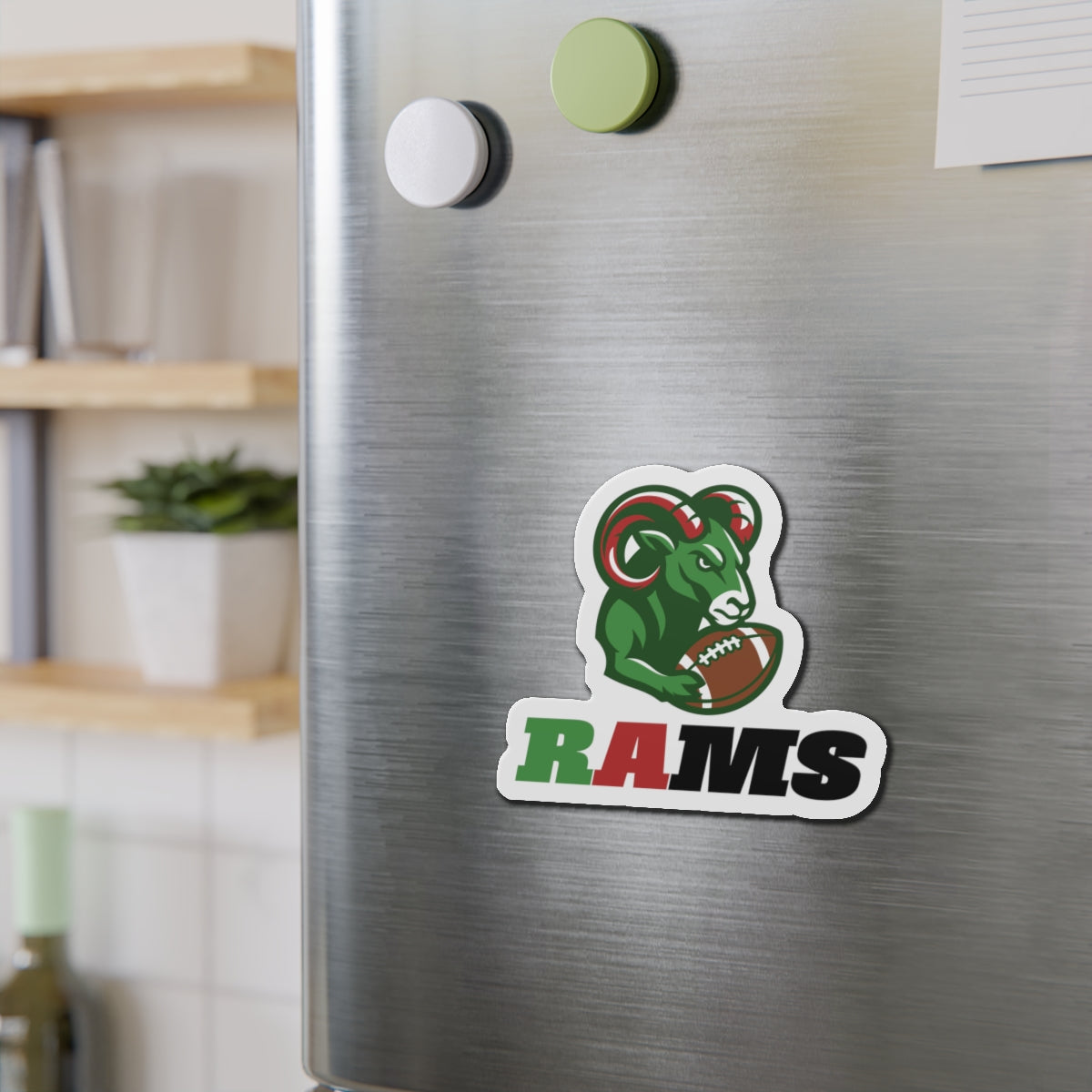 Rams Die-Cut Magnet
