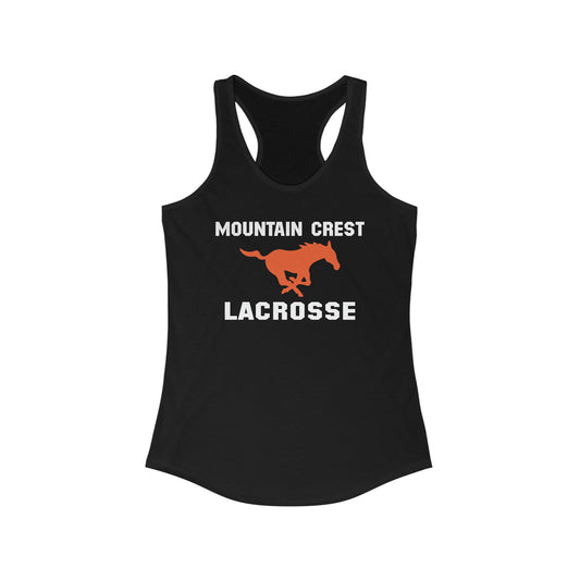 Women's Mountain Crest Lacrosse Next Level Racerback Tank