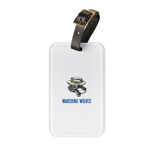 Marching Wolves Volleyball Luggage Tag