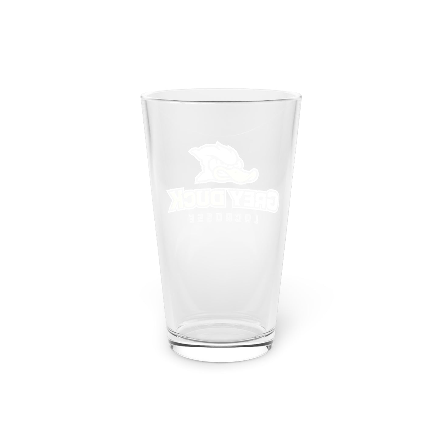 Grey Duck Lacrosse Pint Glass (16oz)