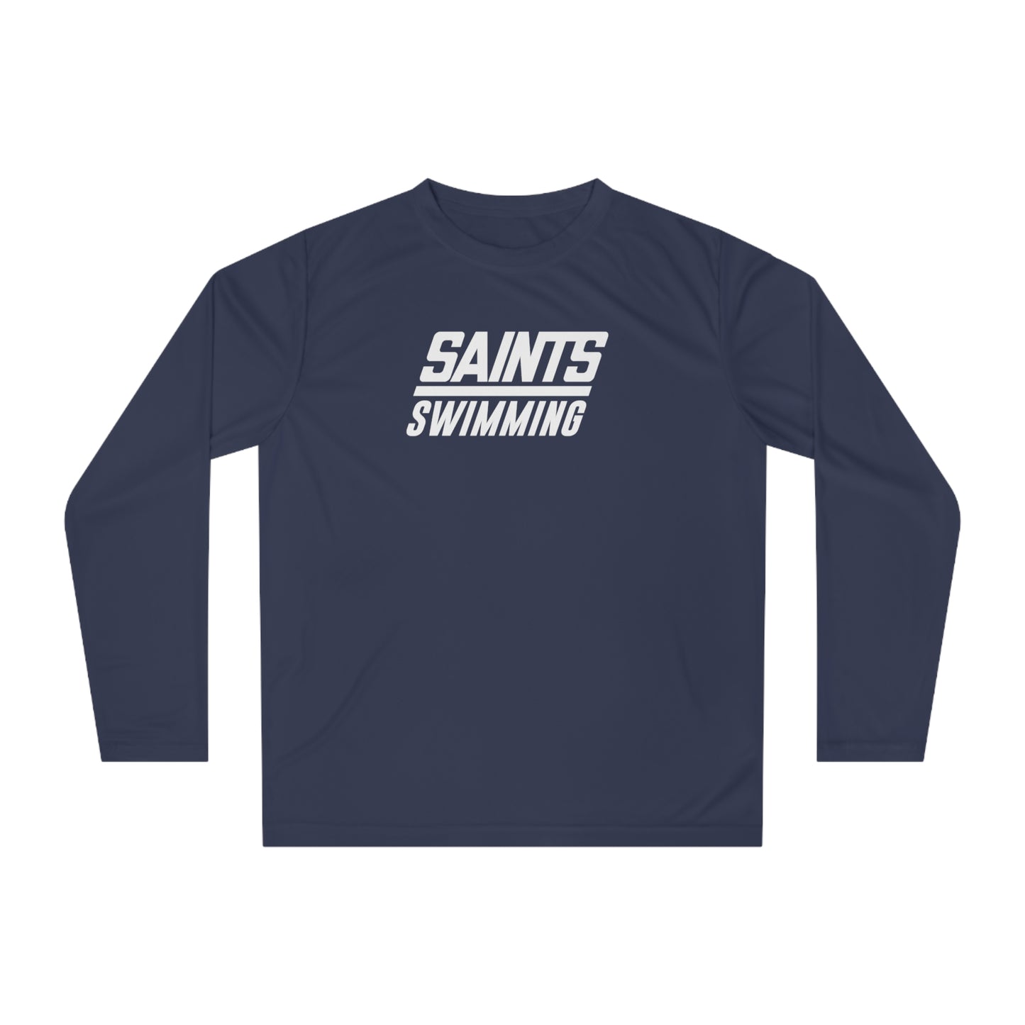 Adult Swimming Team 365 Performance Long Sleeve Shirt