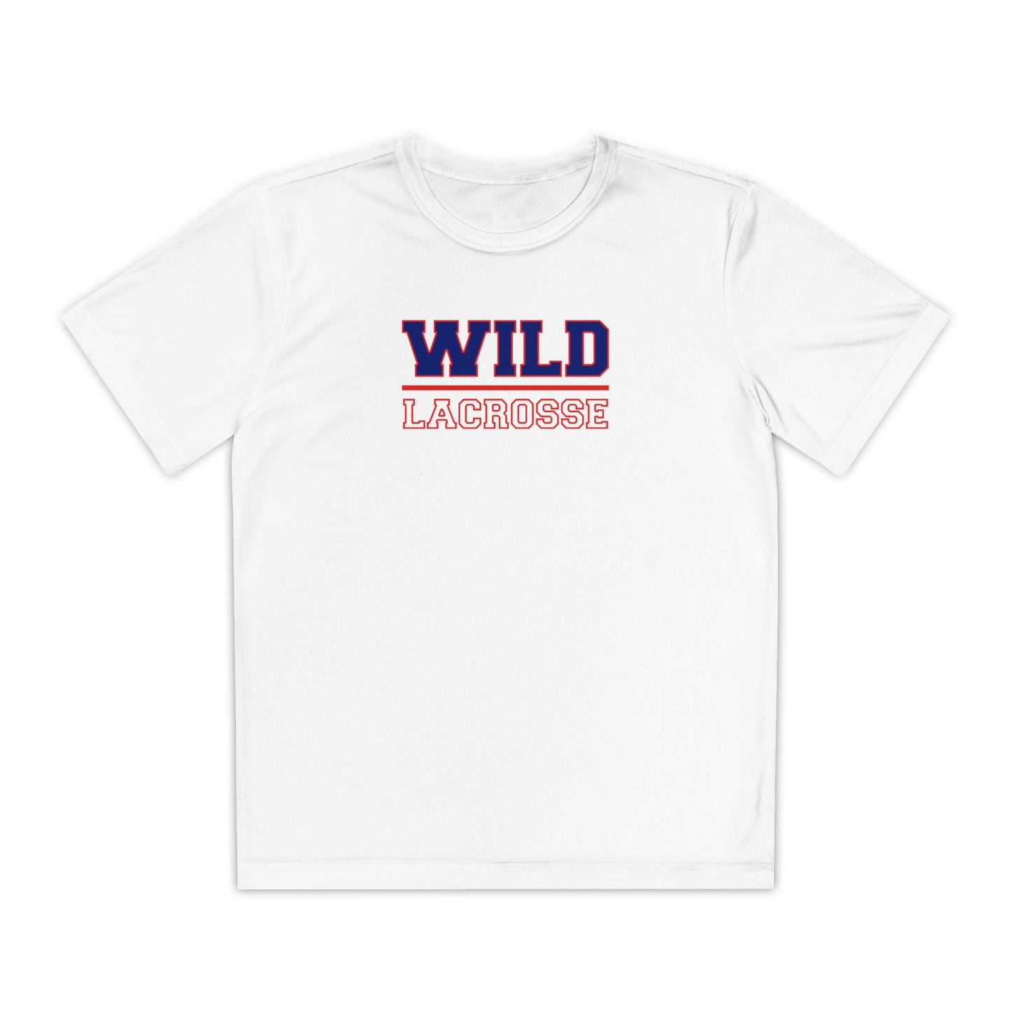 Youth Missoula Wild Lacrosse Sport-Tek Performance Tee