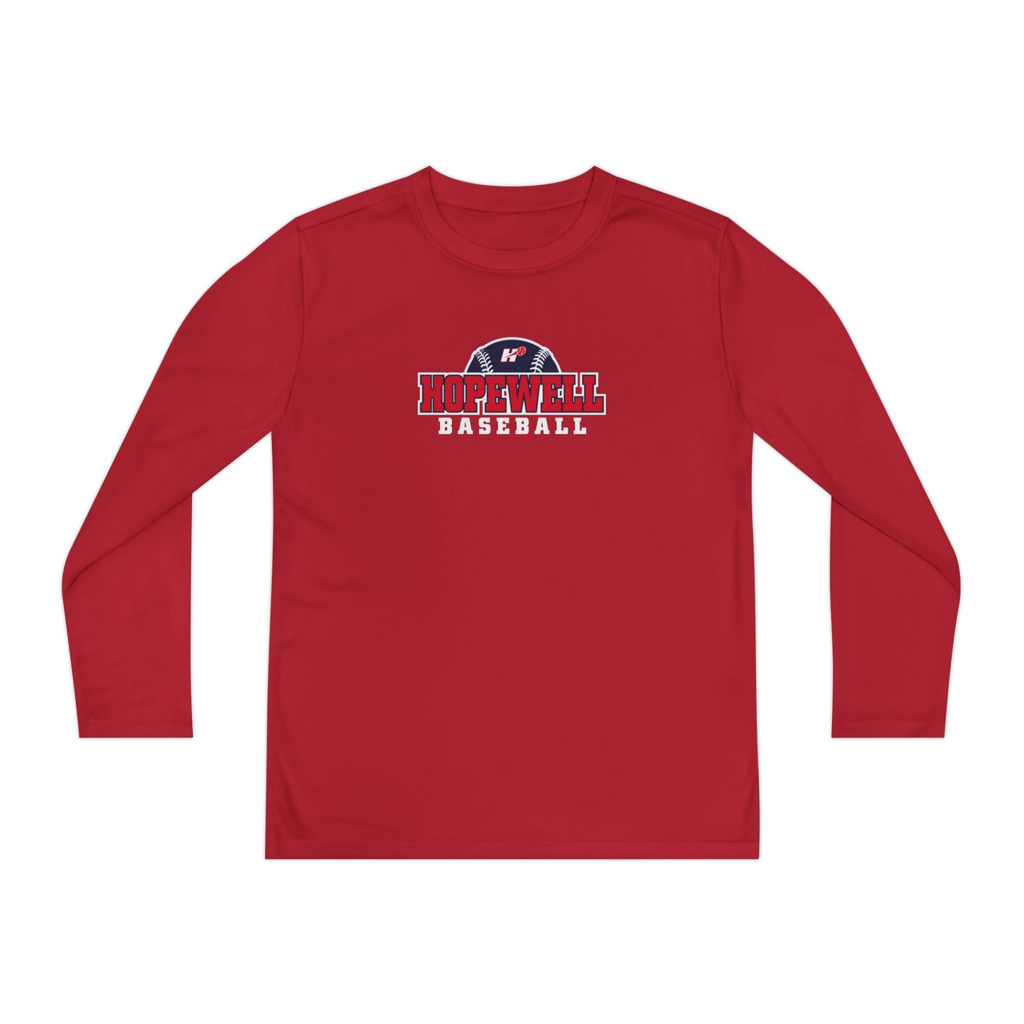 Youth Hopewell Baseball Sport-Tek Performance Long Sleeve Shirt