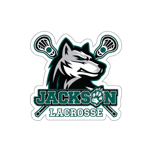 Everett Lacrosse Die Cut Stickers