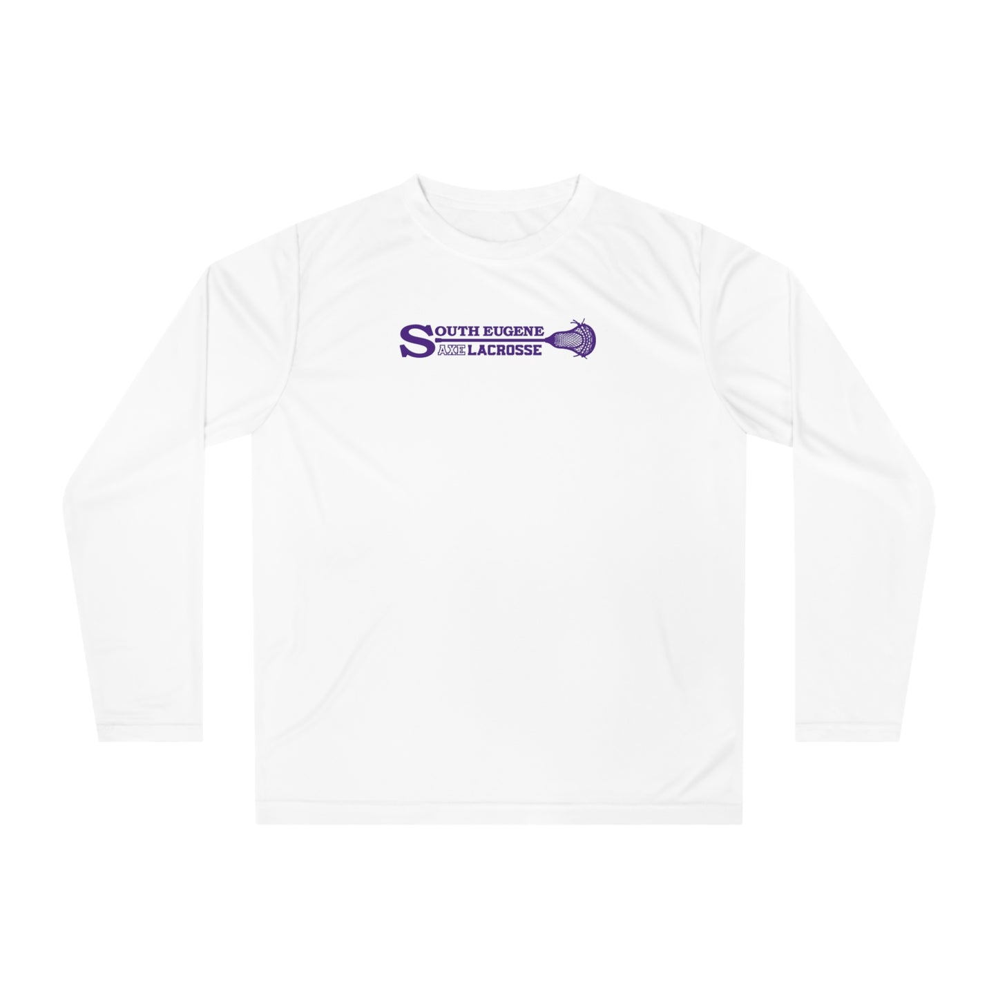 Adult South Eugene Boys Lacrosse Team 365 Performance Long Sleeve Shirt