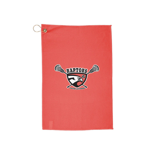 Raptor Lacrosse Golf Towel (16"x24")