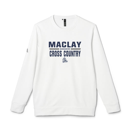 Adult Maclay Cross Country Adidas Fleece Crewneck Sweatshirt