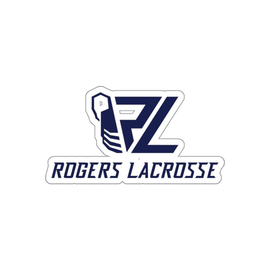 Rogers Lacrosse Die-Cut Stickers