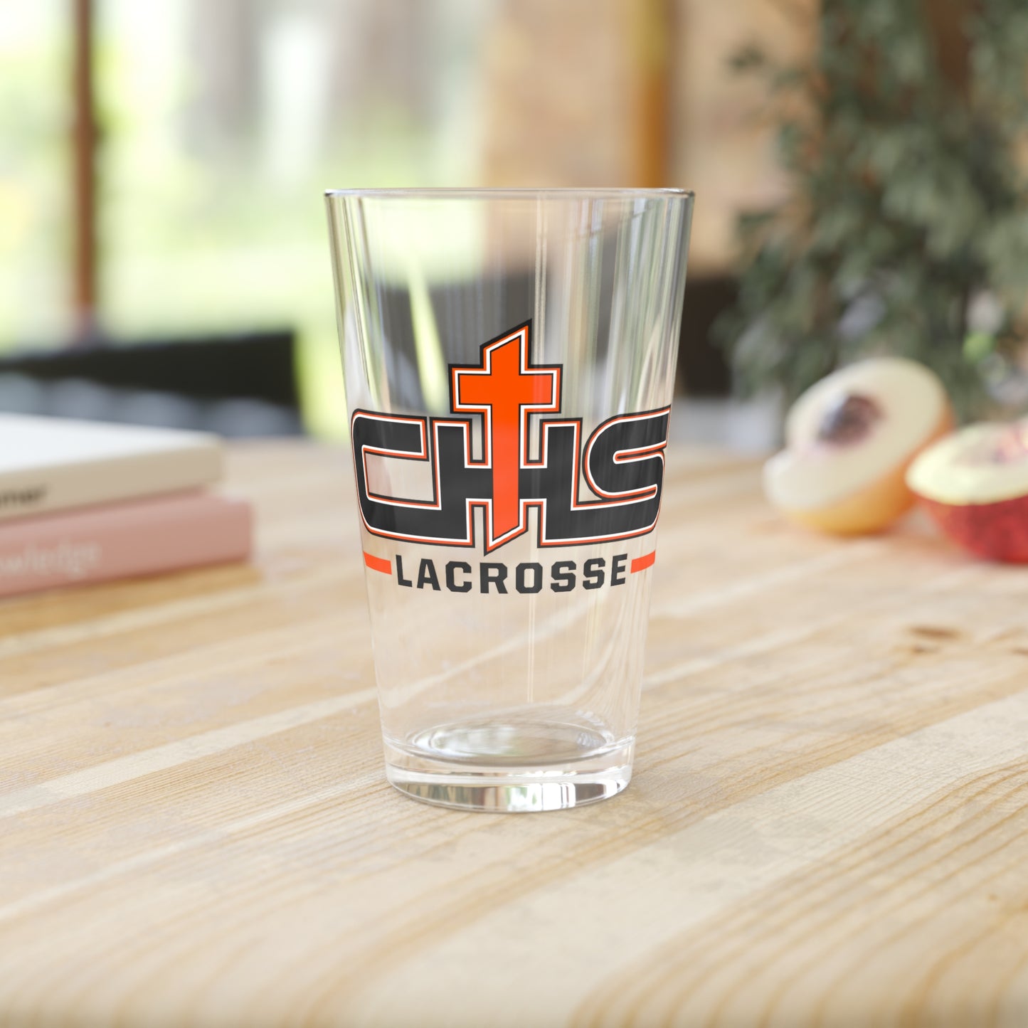 CHS Lacrosse Pint Glass