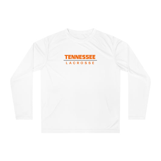 Adult Tennessee Lacrosse 365 Performance Long Sleeve Shirt