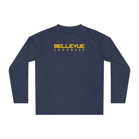 Adult Bellevue Lacrosse Performance Long Sleeve Shirt