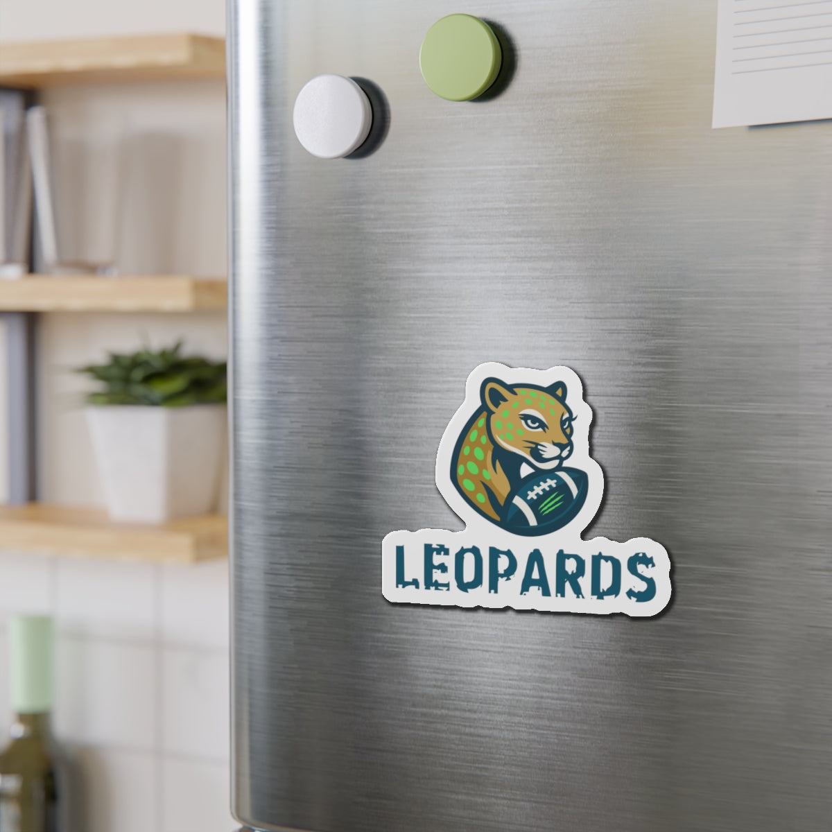 Leopards Die-Cut Magnet