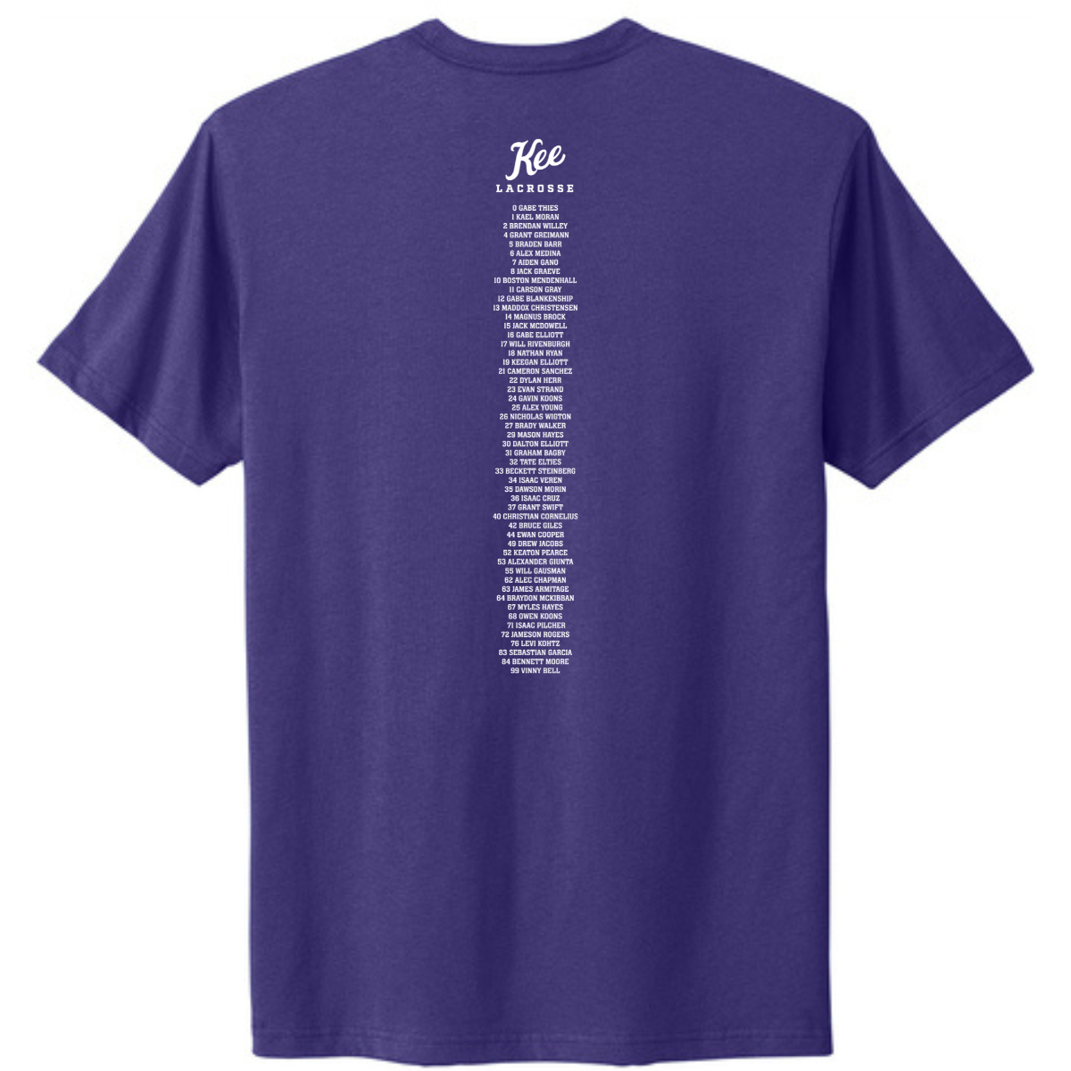 Adult Waukee Lacrosse Cotton T-Shirt