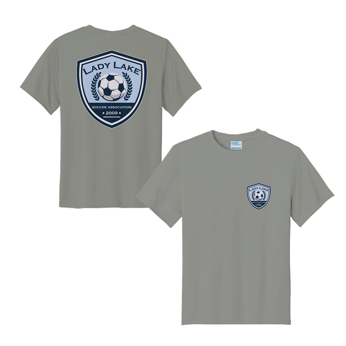 Youth Lady Lake Soccer Association Performance T-Shirt