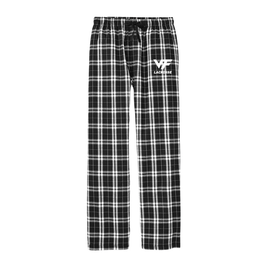 Adult Vallivue Lacrosse District Flannel Plaid Pant