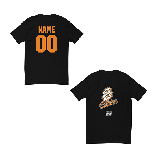 Personalizable - Adult Orioles Next Level Cotton T-Shirt