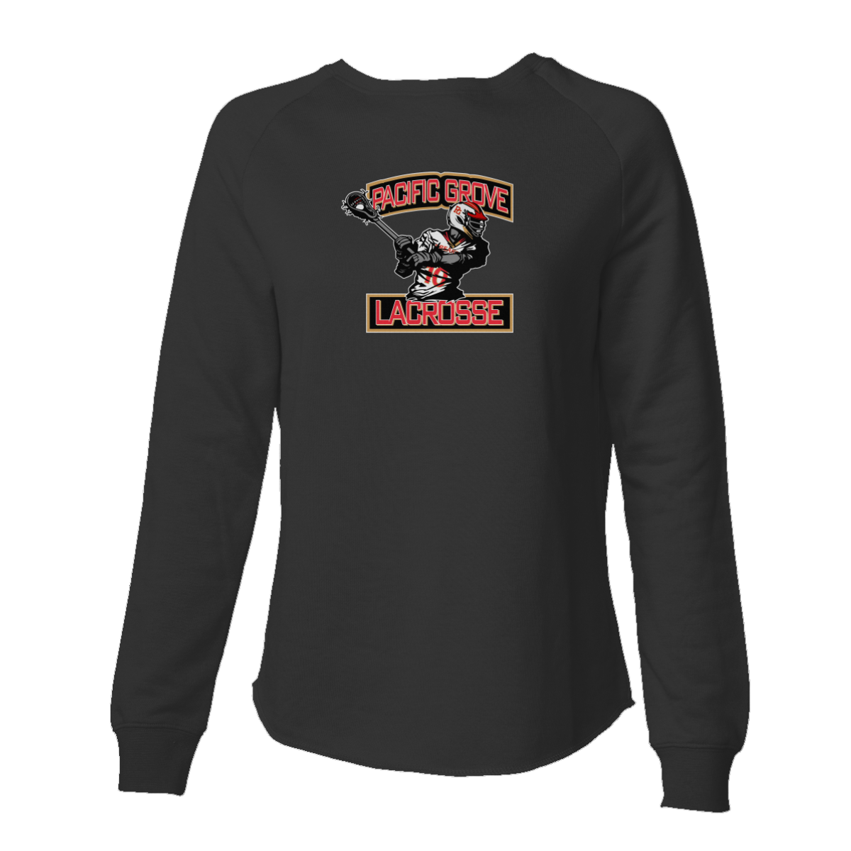 Women's PGHS Lacrosse Wave Wash Crewneck Sweatshirt