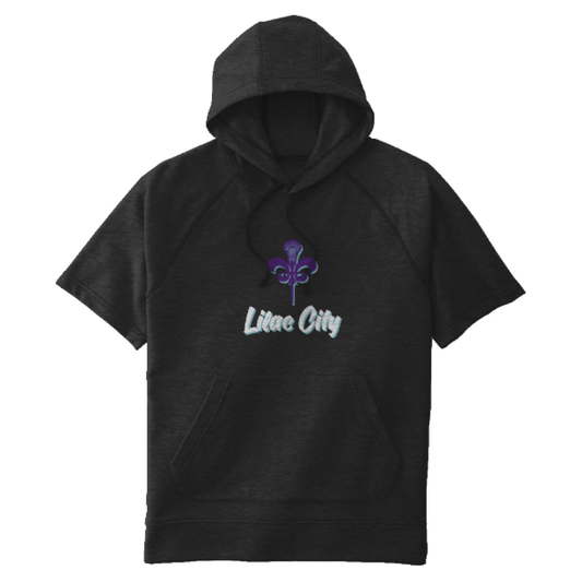 Adult Lilac City Lacrosse Sport-Tek Tri-Blend Hooded Pullover
