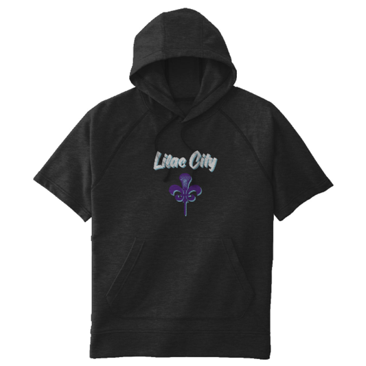 Adult Lilac City Lacrosse Sport-Tek Tri-Blend Hooded Pullover
