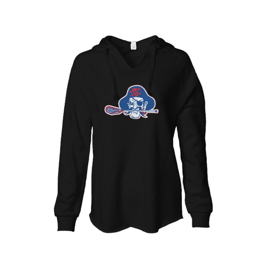 Womens Fairport Youth Lacrosse Lightweight Hooded Sweatshirt