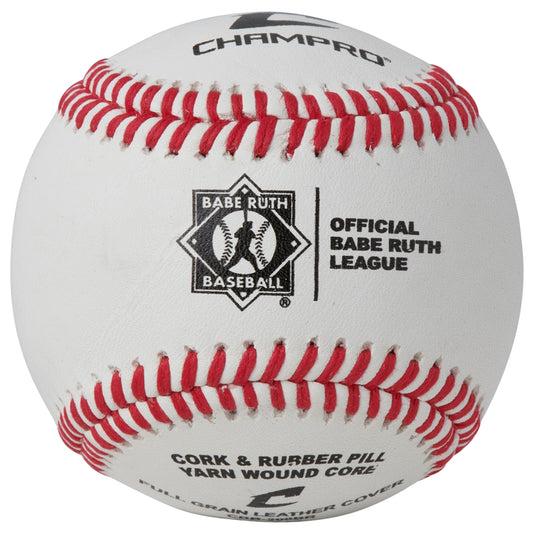 BABE RUTH BASEBALL - FULL GRAIN LEATHER COVER - CBB-200BR