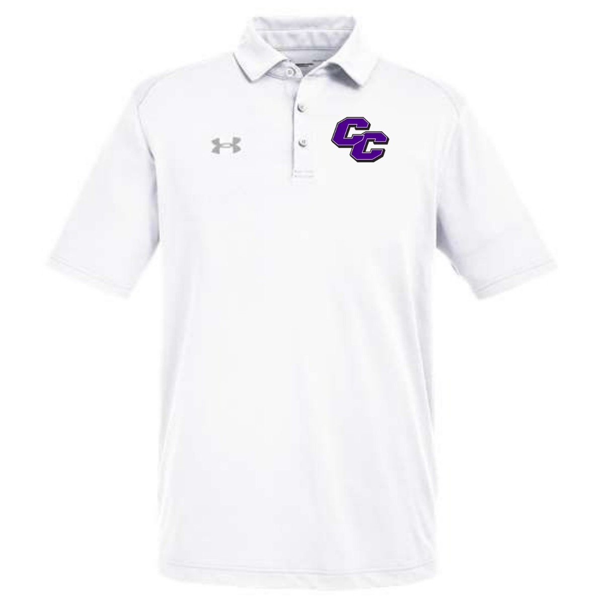 Adult Curry College Golf Under Armour Tech Polo