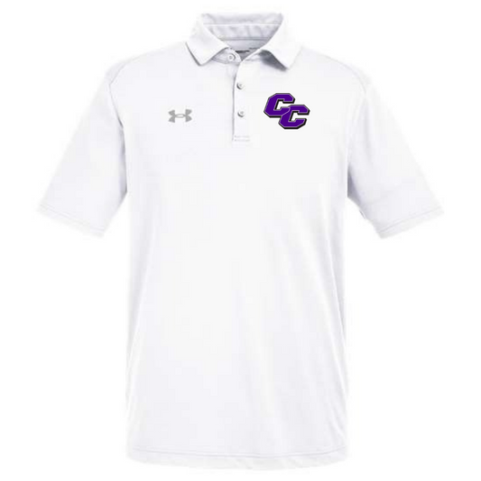 Adult Curry College Golf Under Armour Tech Polo
