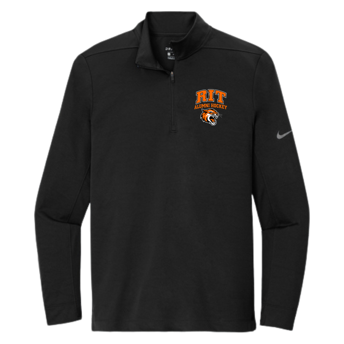 Adult RIT Hockey Alumni Nike Dry 1/2 Zip Cover Up