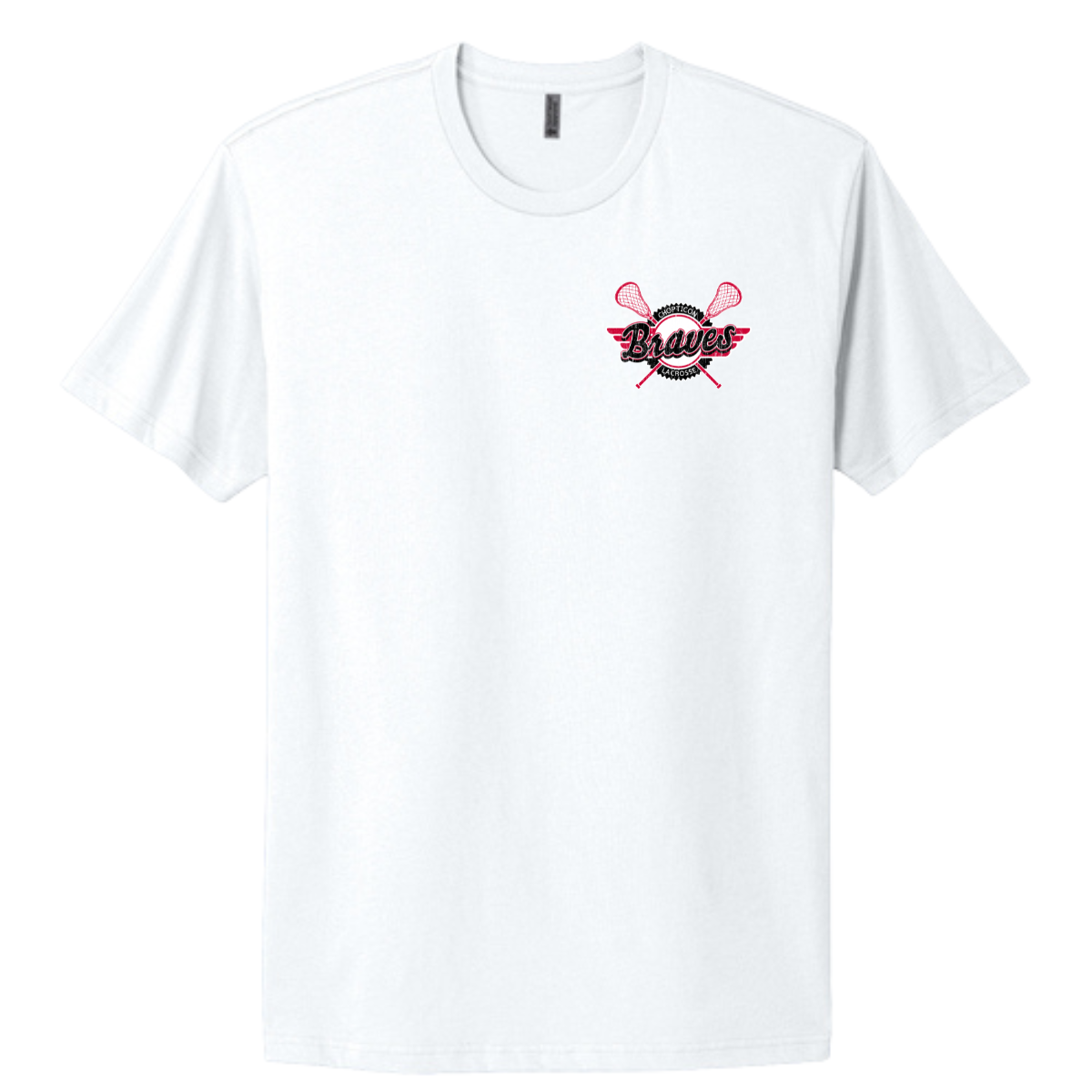 Adult Chopticon Lady Braves Lacrosse Next Level Premium Crew