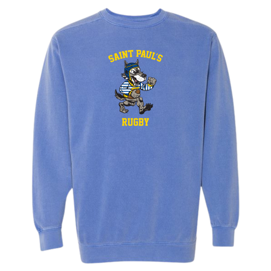 Adult St. Paul's Rugby Comfort Colors Garment-Dyed Sweatshirt