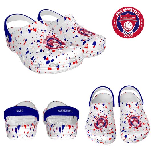 NCRC Basketball Custom Crocs Classic Clogs