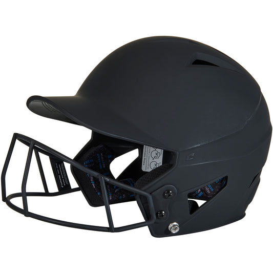 Champro HX Rise Fastpitch Matte Batting Helmet w/Faceguard - HXFPMBS