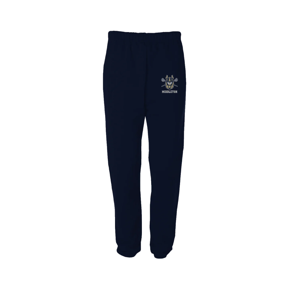 Adult Middleton Lacrosse Jerzees Sweatpants with Pockets