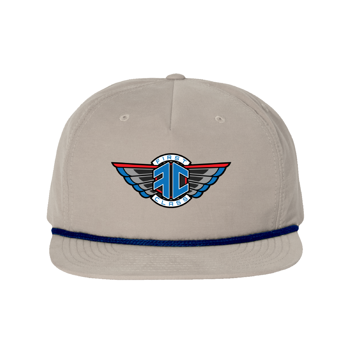 First Class Lacrosse Snapback Rope Hat
