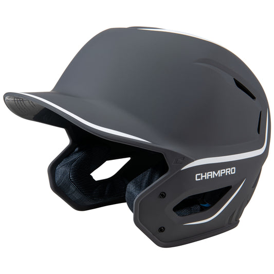 HXE TWO-TONE MATTE BASEBALL HELMET - HXEM2GHL