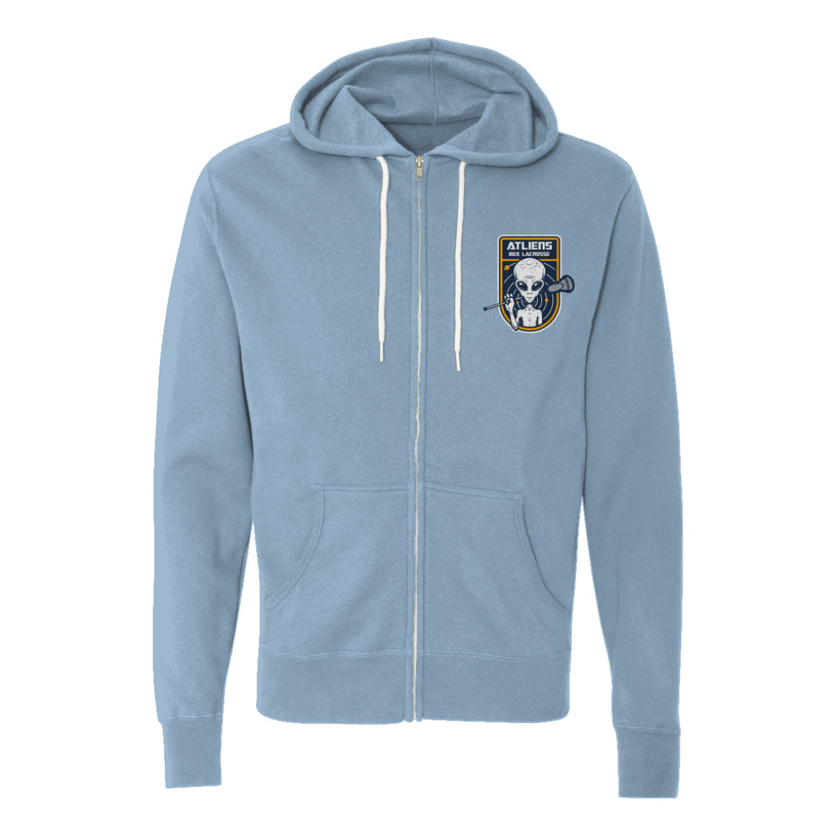 Adult ATLiens Lightweight Full Zip Hoodie
