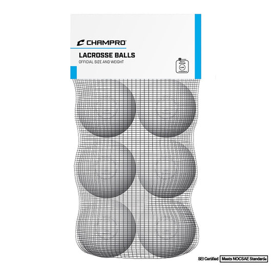 NOCSAE LACROSSE BALLS - LB6NW