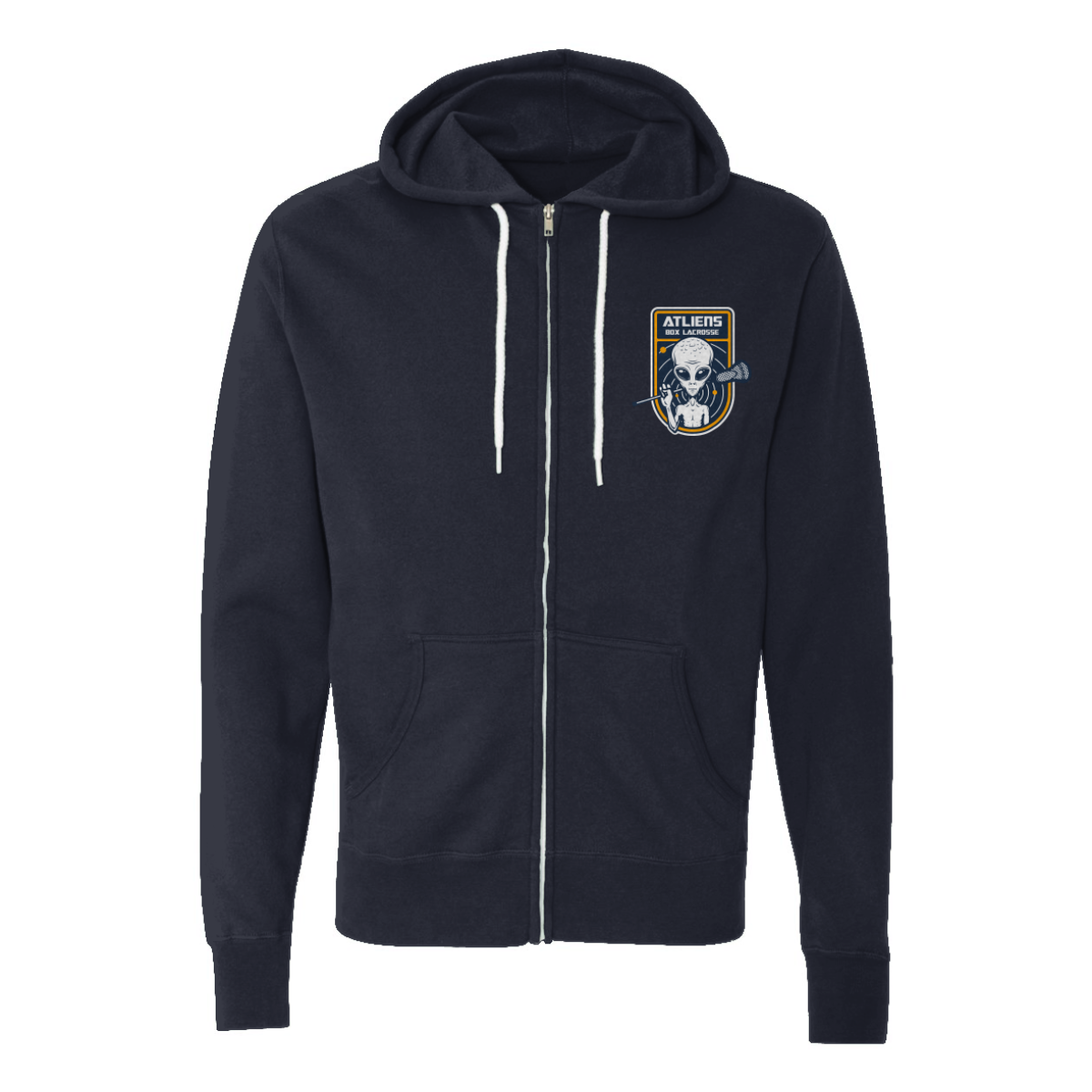Adult ATLiens Lightweight Full Zip Hoodie