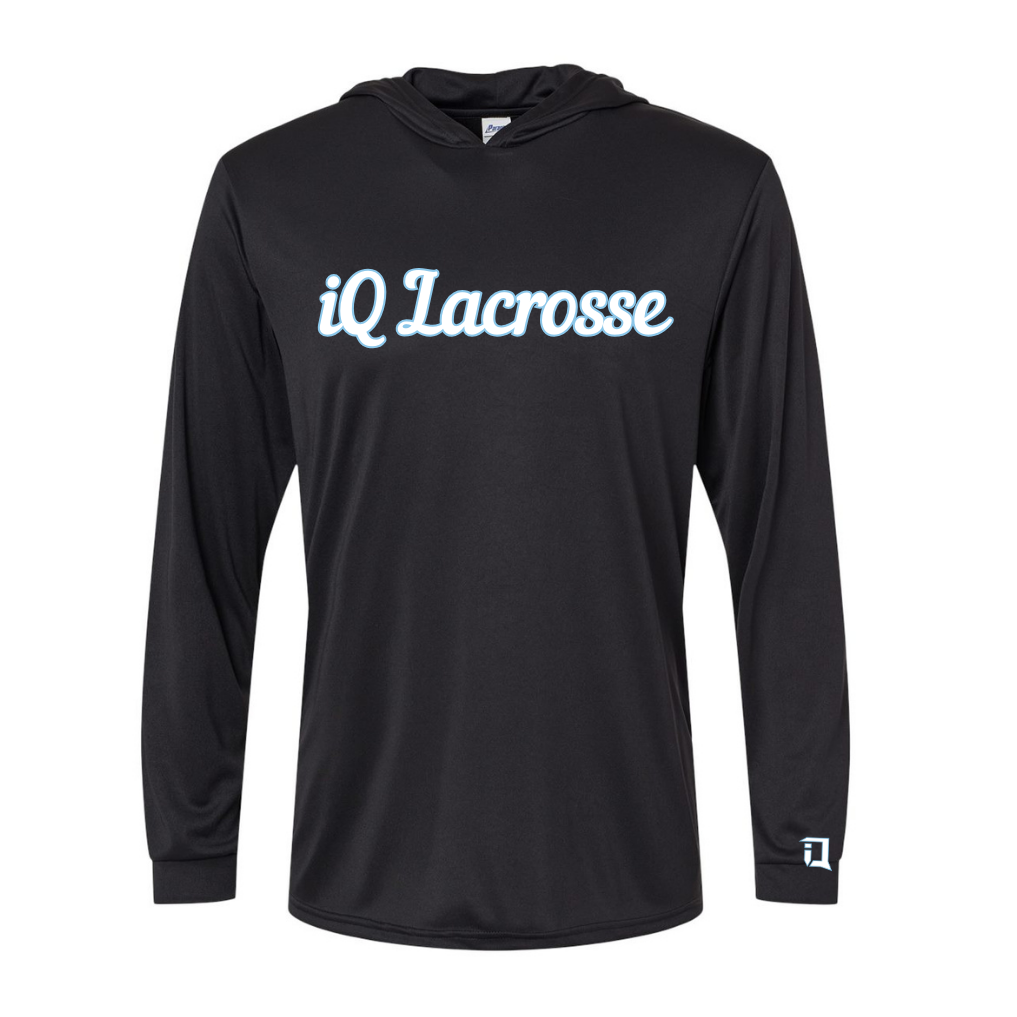 Performance Hooded LS A (White Logo)