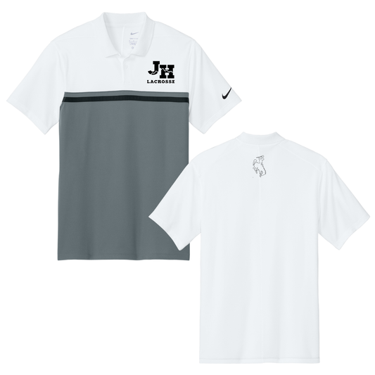 Nike Dri-FIT Victory Colorblock Polo - White / Cool Grey / Black