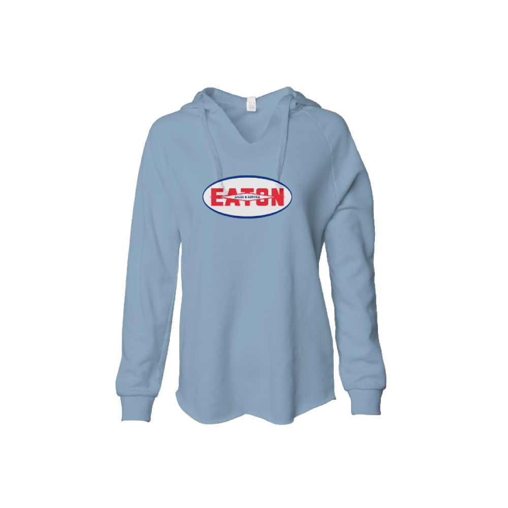 Womens Eaton Sales and Services Lightweight Hooded Sweatshirt