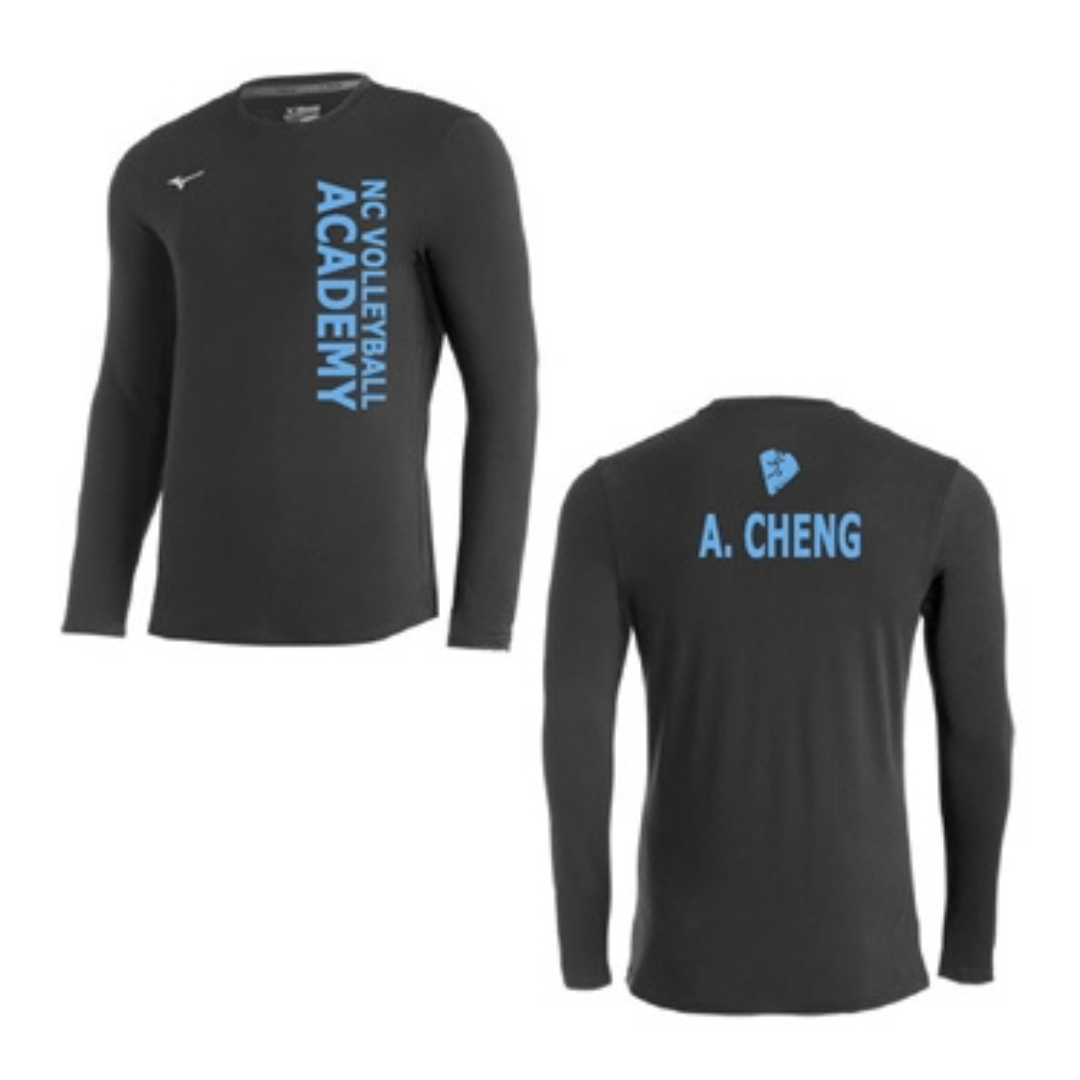 NC Academy Mizuno Diamond Comp Team Long Sleeve