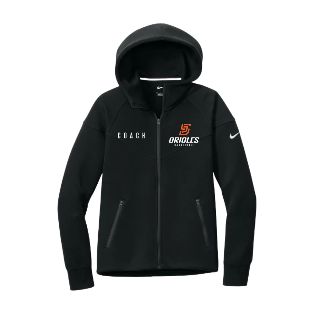 Nike Women’s Tech Fleece Full-Zip Hoodie with SLP Orioles Basketball embroidery