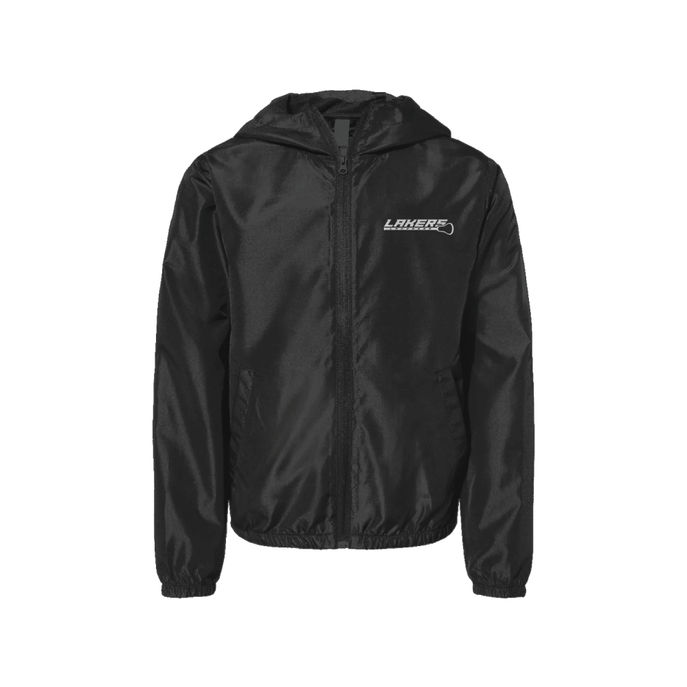 Youth Prior Lake Lacrosse Lightweight Windbreaker Full-Zip Jacket