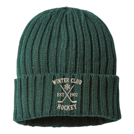 Winter Club Atlantis Cable Knit Cuffed Beanie