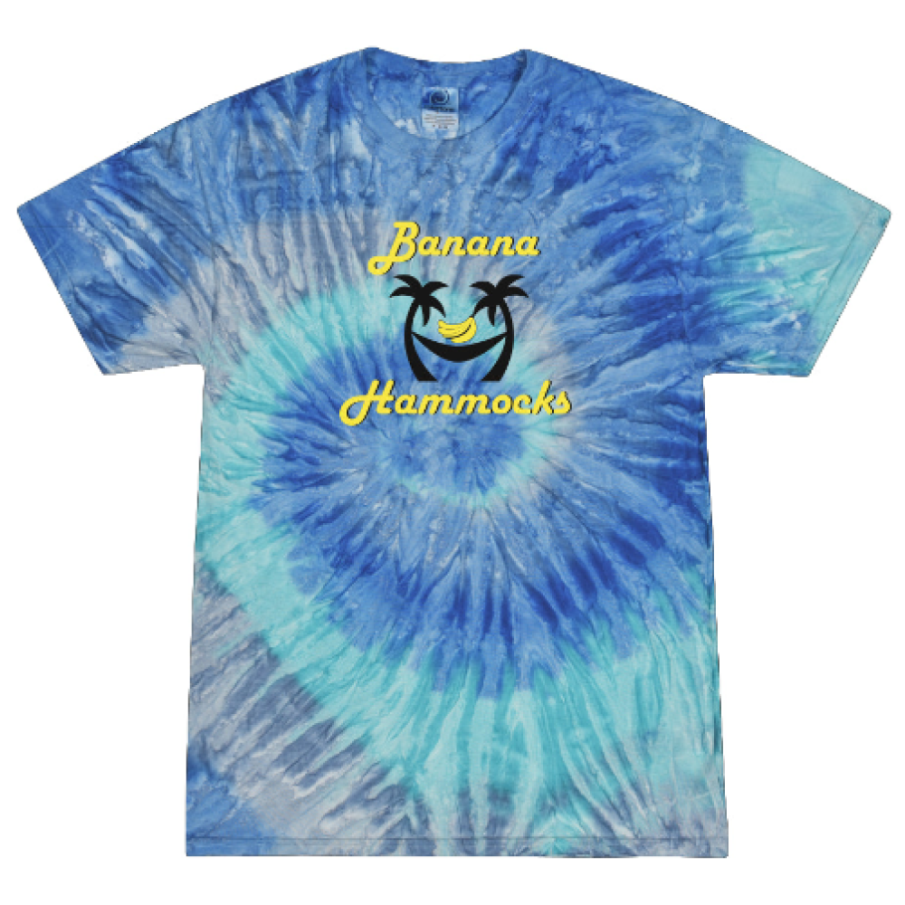 Adult Banana Hammocks Lacrosse Tie Dye Shirt