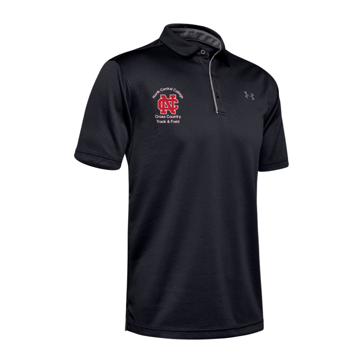 North Central College XC & TF | Men’s Tech Polo product mockup